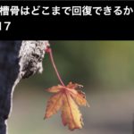 歯槽骨はどこまで回復できるか？ 　note #17